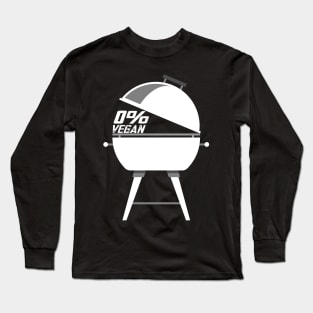 Zero Percent Vegan BBQ Light Long Sleeve T-Shirt